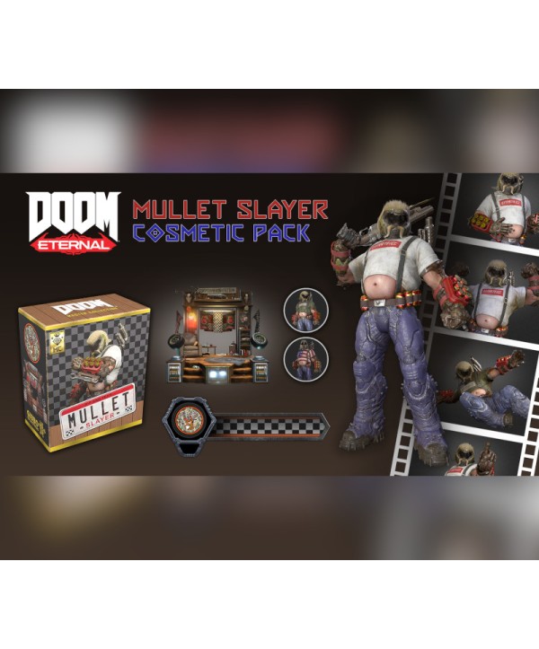 DOOM Eternal - Mullet Slayer Master Collection Cosmetic Pack Switch Nintendo eShop Key EUROPE